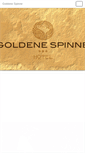 Mobile Screenshot of goldenespinne.at